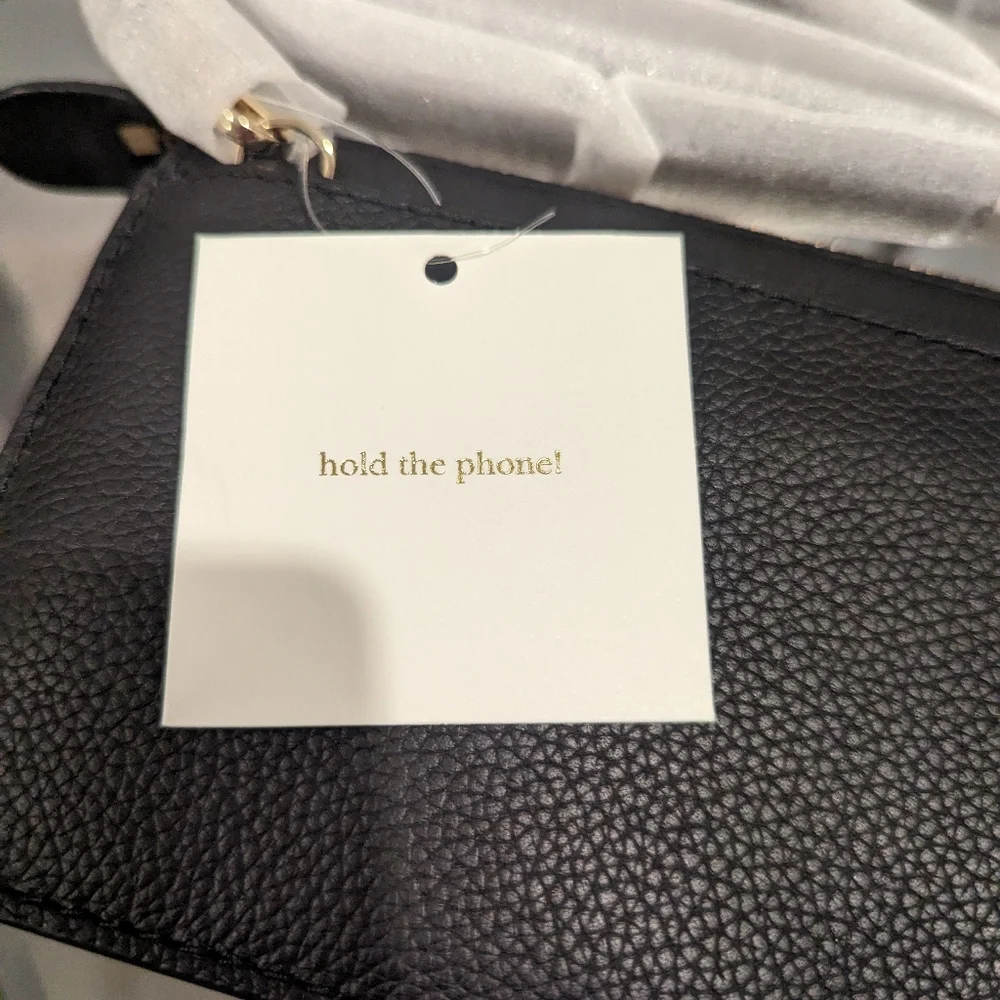 Kate Spade Larchmont Avenue Alegra Black crossbody clutch NWT - Picture 5 of 7